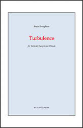 Turbulence for Tuba and Symphonic Winds Concert Band sheet music cover